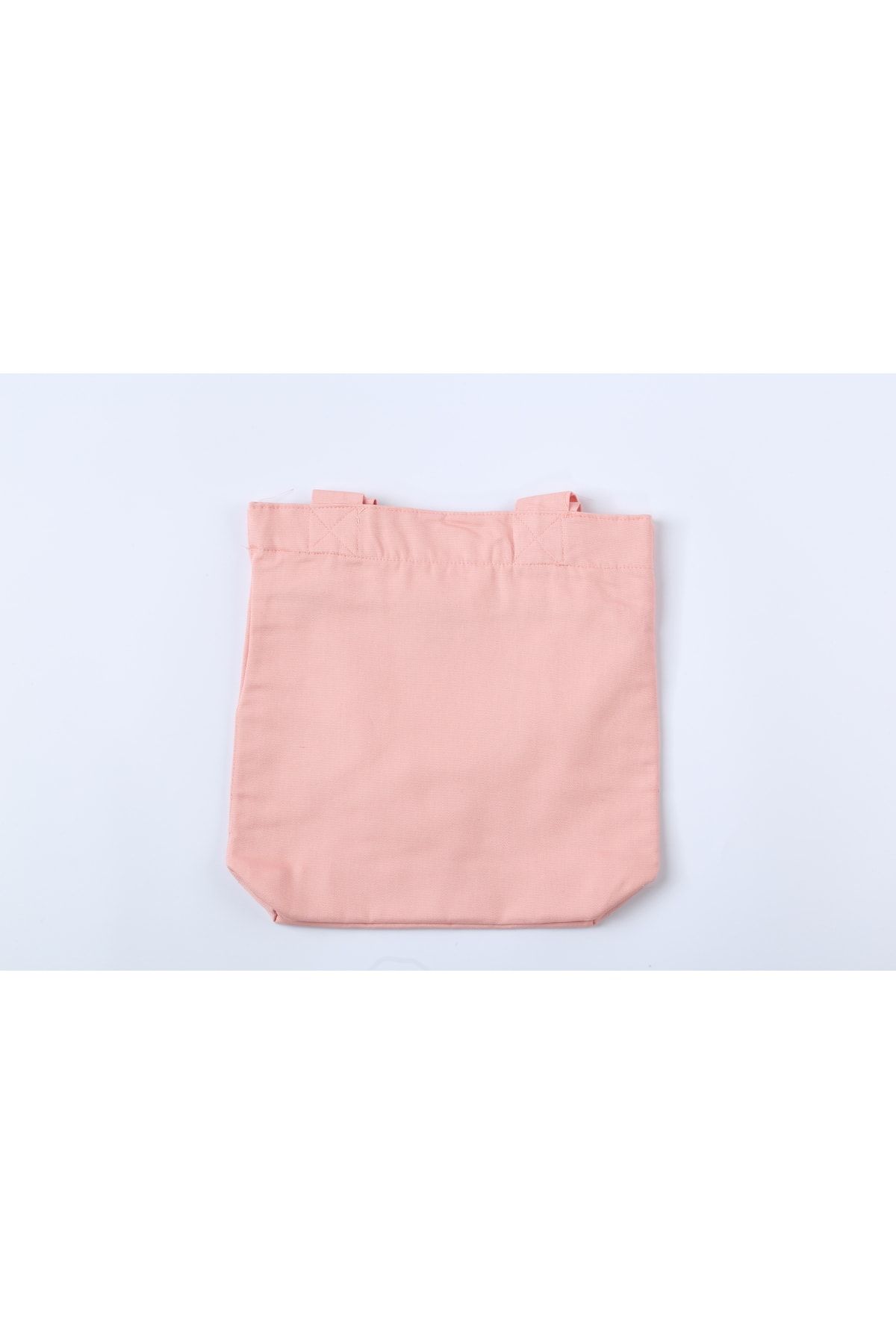 BYBAGS-Canvas Lined Zippered Front Pocket Bellows Begonia Salmon Hand, Arm and Shoulder Bag 3