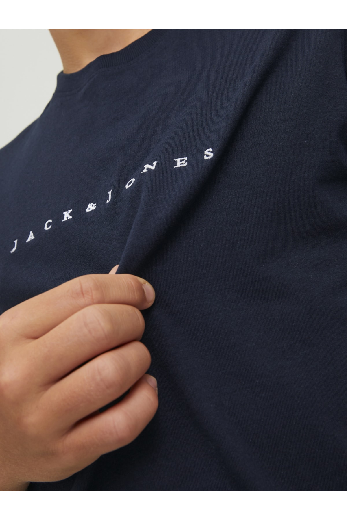 Jack & Jones تی شرت یقه خدمه لوگو - بچه گانه