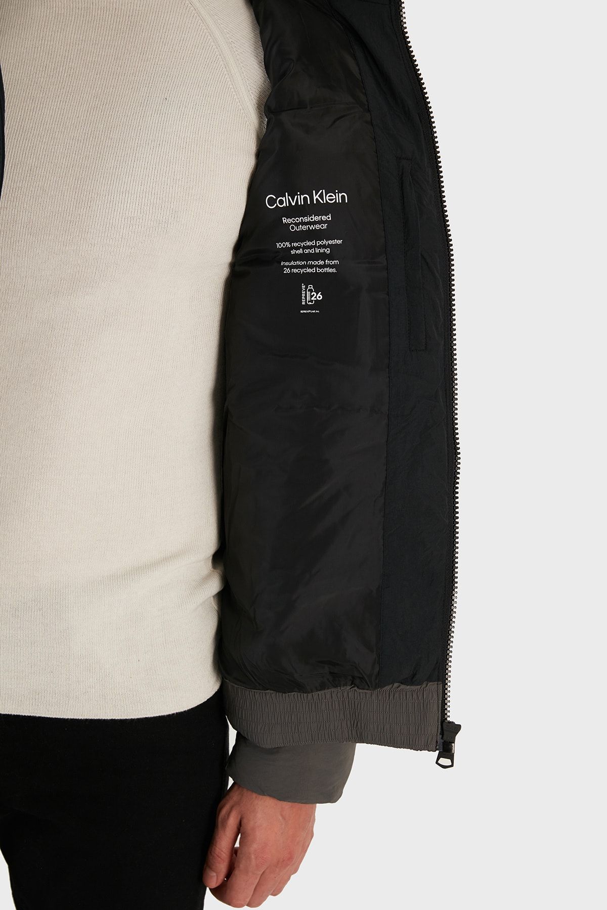 Calvin klein best sale outerwear jacket
