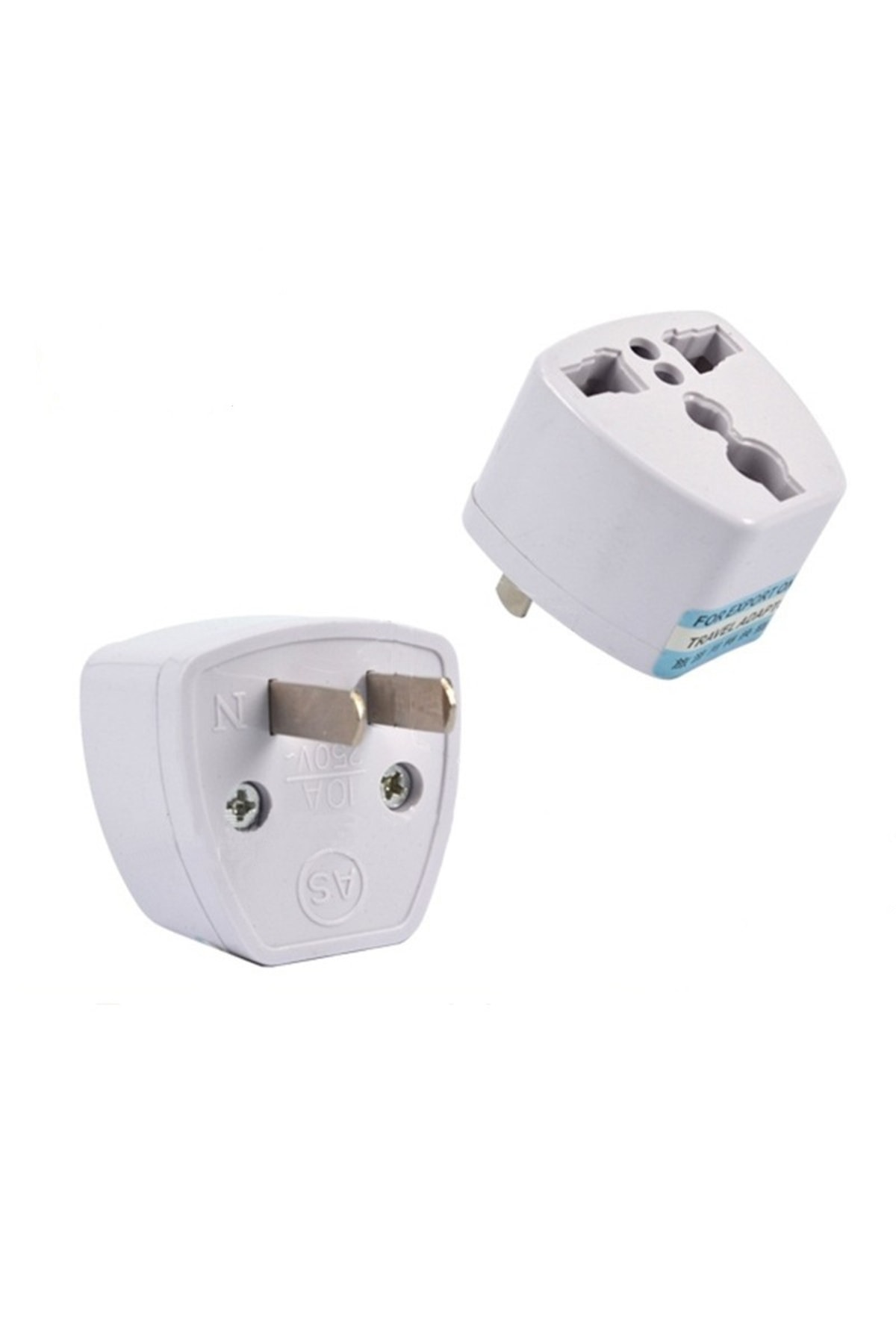 New 2025 Converter Adapter Australia Euro Europe to America Travel Adapter 2 Flat Pin Converter