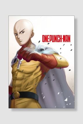 One-punch Man Anime Posteri Kalın Parlak Kuşe Kağıdı RSAPS002