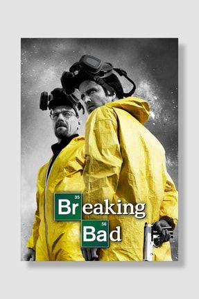 Breaking Bad Dizi Posteri Yüksek Kaliteli Kalın Parlak Kuşe Kağıdı FDDPS038