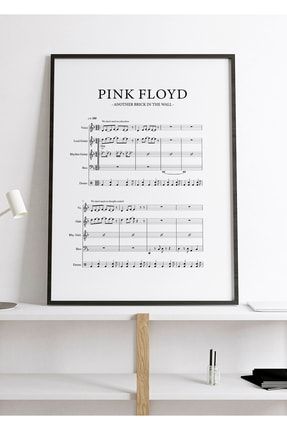 Pink Floyd Poster - Another Brick In The Wall - Tablo Ölçülerinde Çerçevesiz Poster POSTERX26