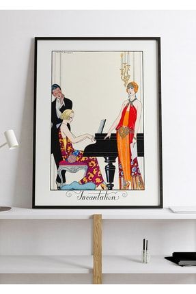 George Barbier Poster - Moda Illüstrasyon - Tablo Ölçülerinde Çerçevesiz Poster POSTER016