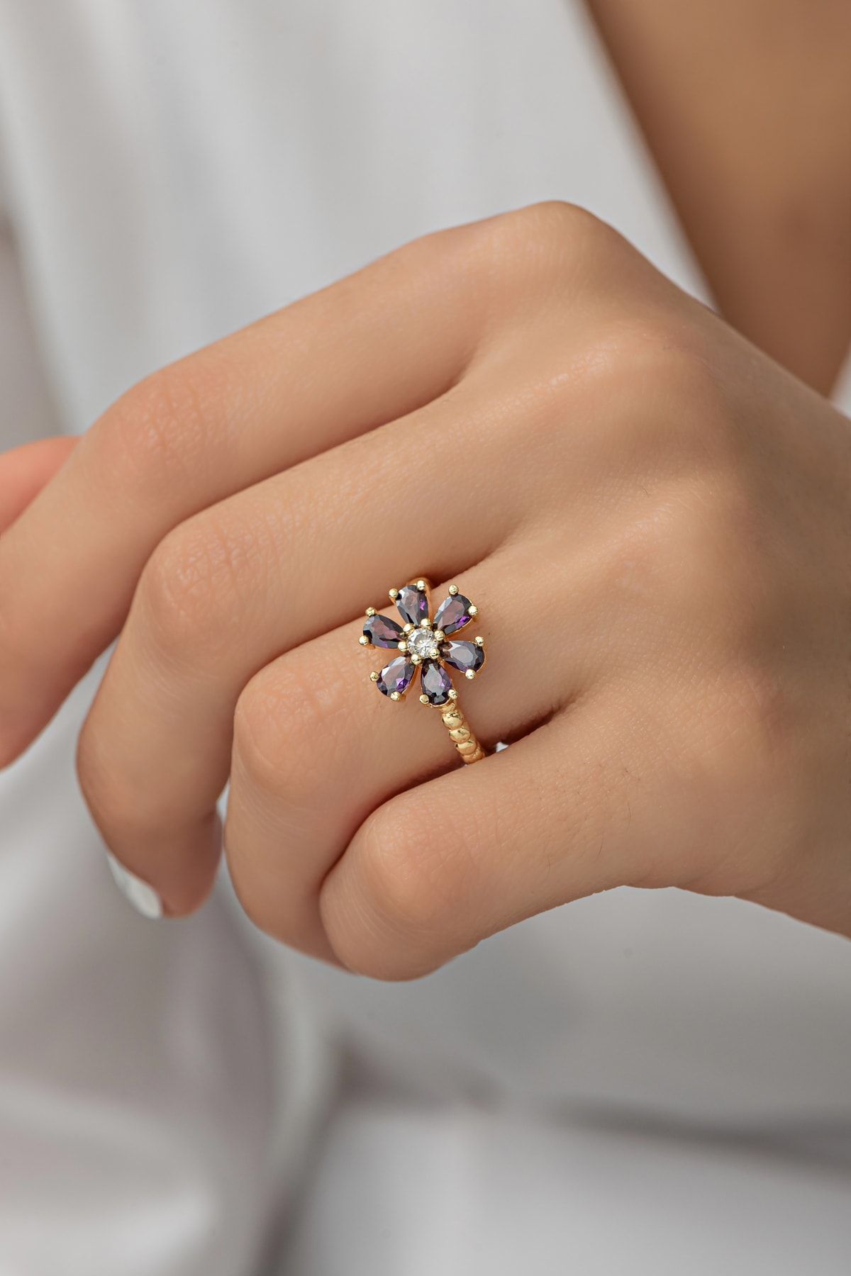 Camellia flower ring store