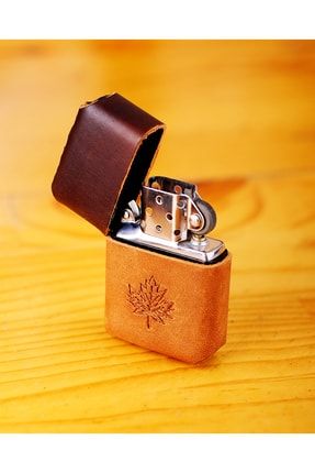 El Yapımı Hakiki Deri Zippo Çakmak CNR-0001