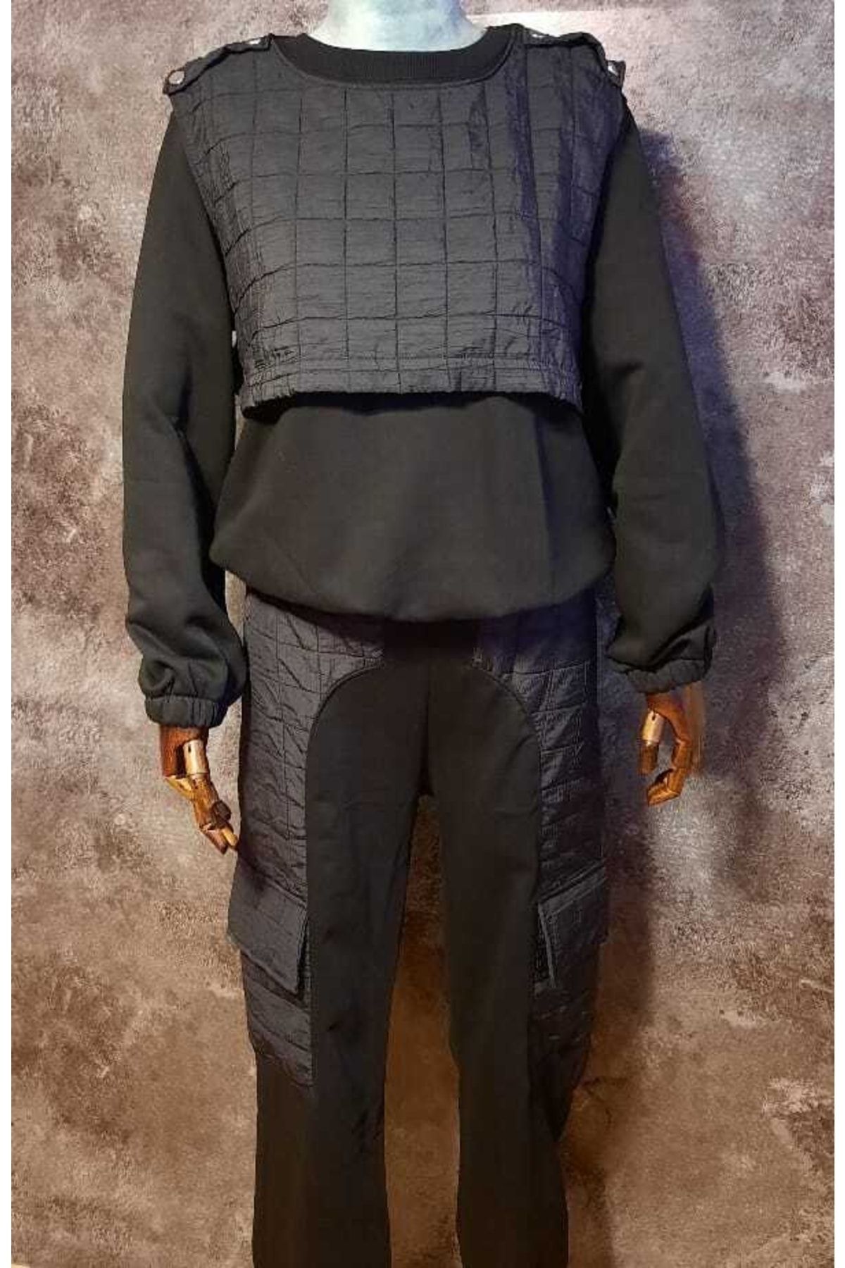BEBE PLUS Kapitone Puffer Eşofman Takımı VB6928