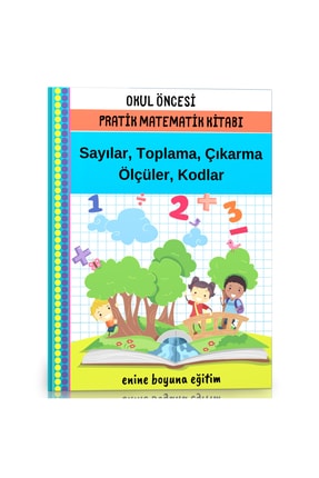 Enine Boyuna Eğitim Okul Öncesi Pratik Matematik Kitabı
