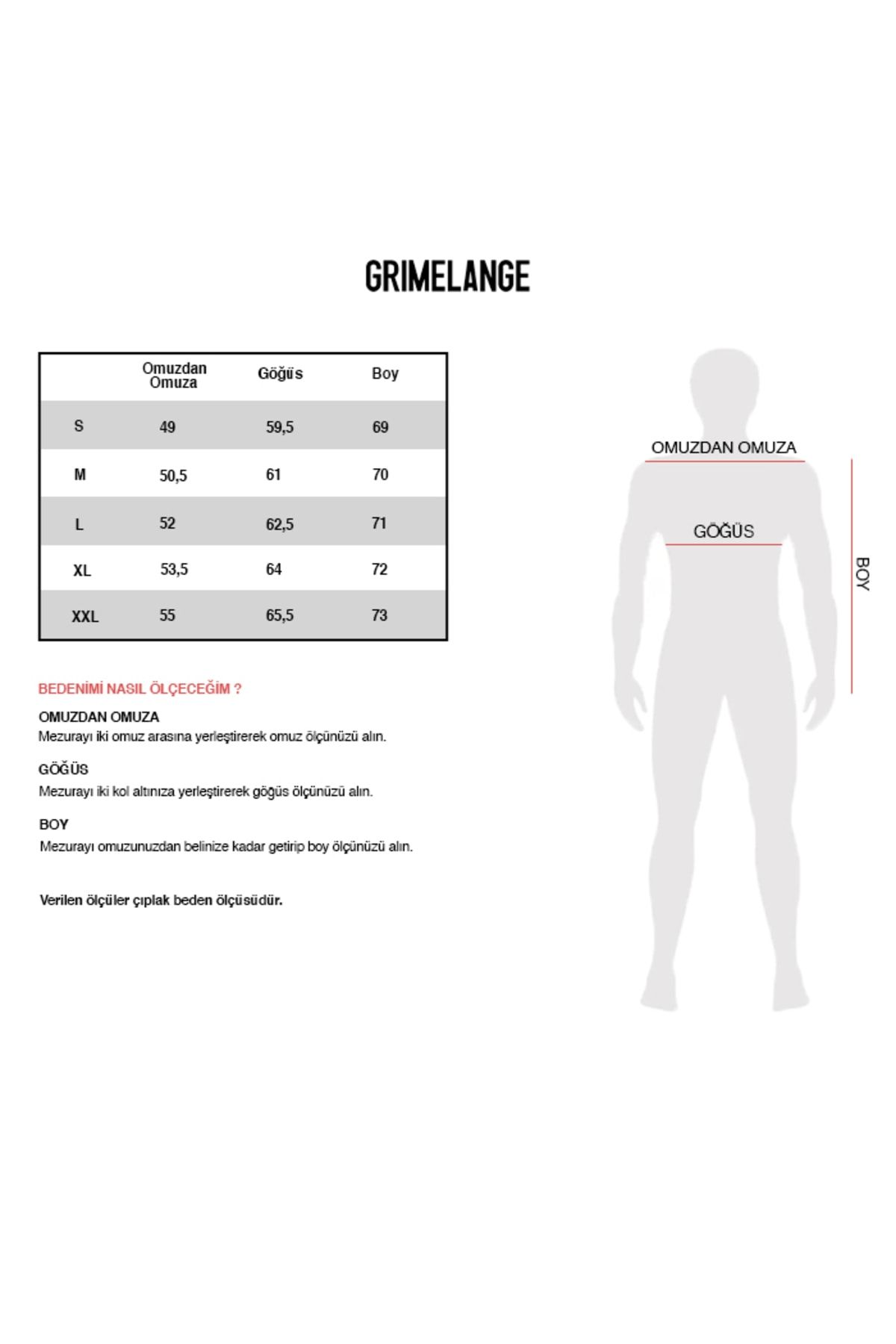 GRIMELANGE Lennon Şişme Regular Siyah Yelek QE7529