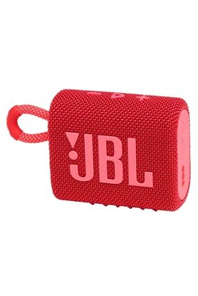 Go 3 Taşınabilir Su Geçirmez Bluetooth Hoparlör Kırmızı JB.JBLGO3BLU