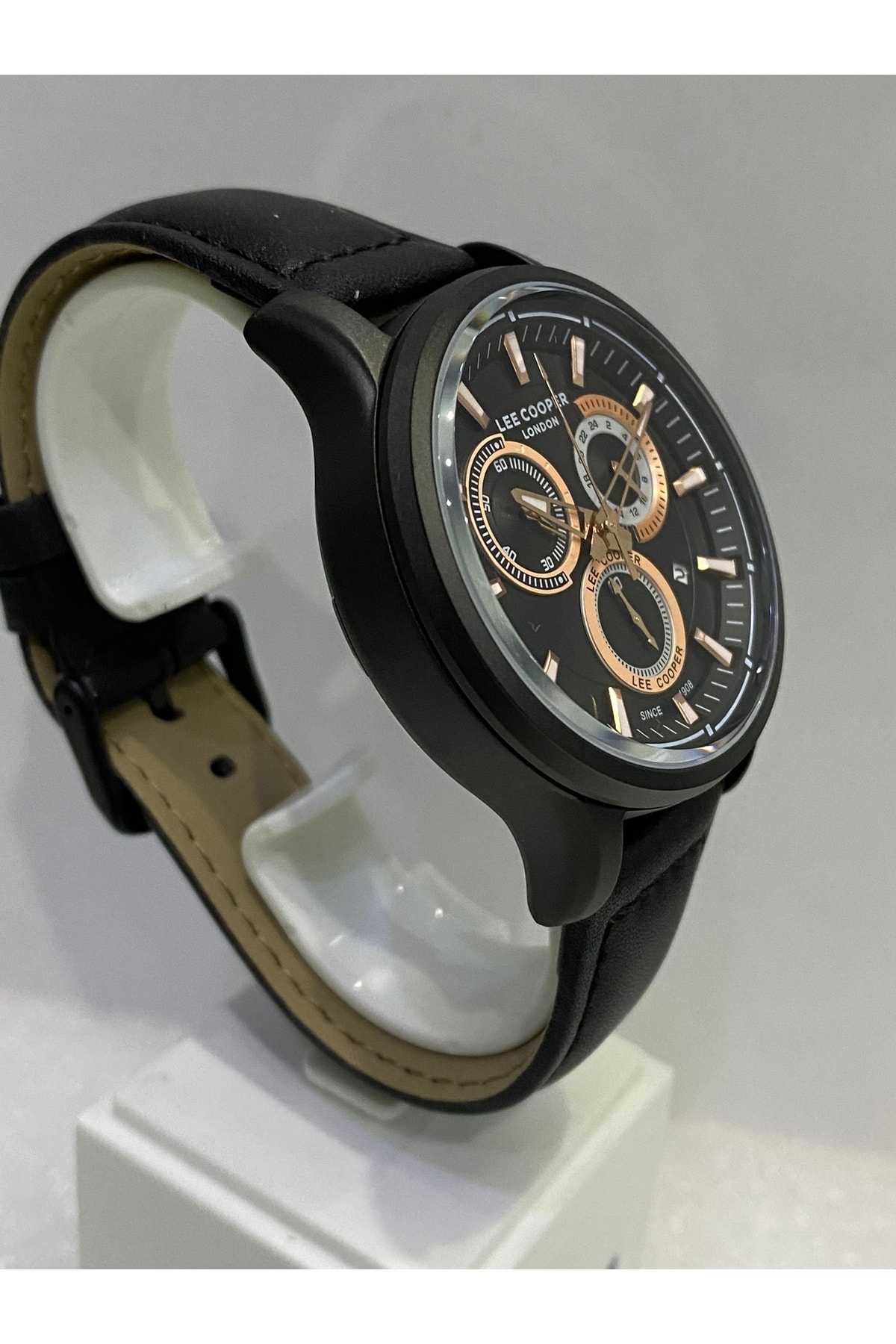 ساعت مردانه مشکی لی کوپرLee Cooper | LGVN11 اورجینال - تصویر 2