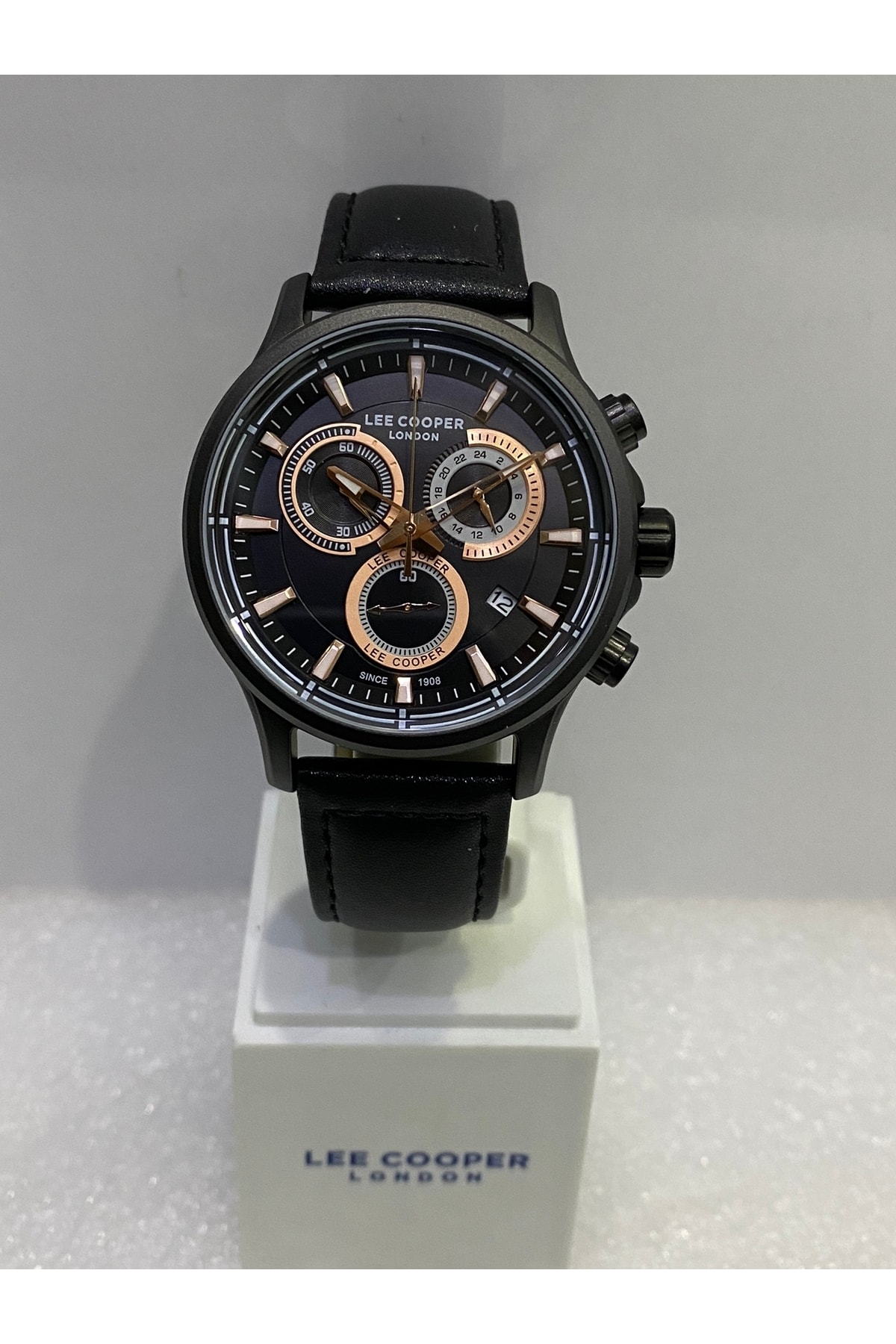 ساعت مردانه مشکی لی کوپرLee Cooper | LGVN11 اورجینال - تصویر 3