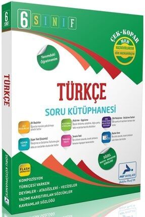 Prf Yayınları 6. Sınıf Türkçe Soru Kütüphanesi 9786057984791