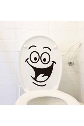 Banyo Tuvalet Klozeti Için Komik Sticker Gülenyüz Çıkartma xdkr126