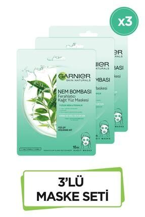 garnier karma yagli ciltler icin nem bombasi ferahlatici kagit yuz maskesi 32 gr fiyati yorumlari trendyol