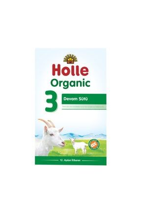 3 Organik Keçi Büyüme Sütü 400gr HOLLEK3400