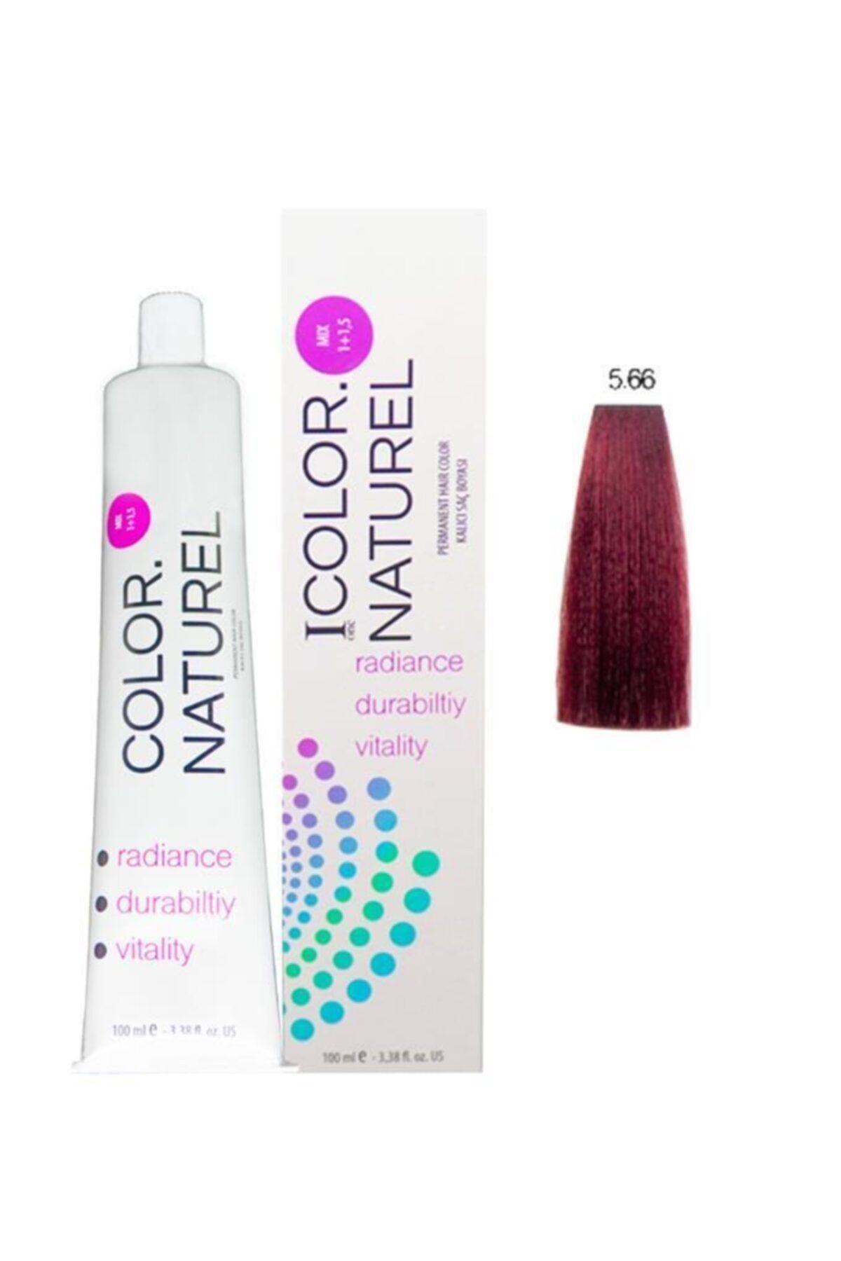 color naturel sac boyasi 5 66 koyu yogun kizil 100 ml fiyati yorumlari trendyol