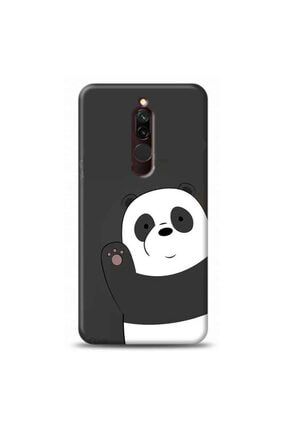 Xiaomi Redmi 8 Uyumlu Panda Tasarımlı Telefon Kılıfı Y-pnd059 rengeyik000341187