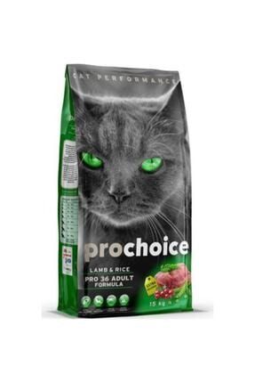 Prochoice Pro 36 Kuzu Etli Yetişkin Kedi Maması 15 Kg 60007