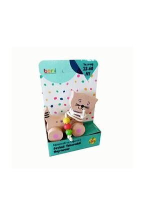 learning toys ahsap davul calan hayvan