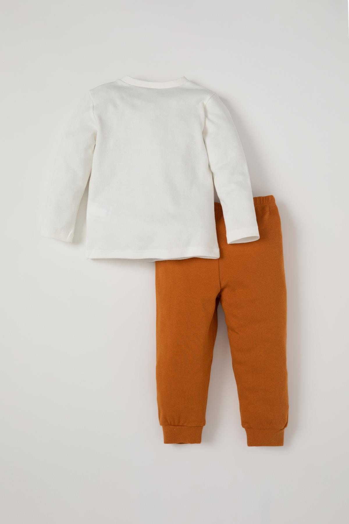 DeFacto Erkek Bebek Sevimli Zürafa Baskılı Pamuklu Tişört