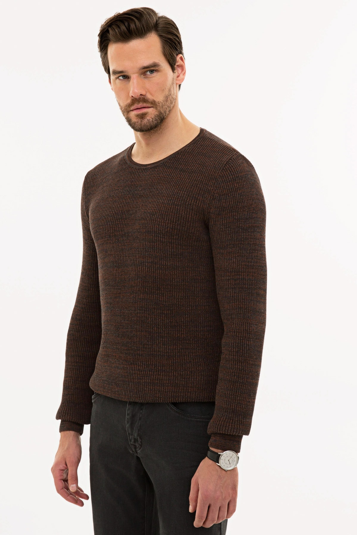 پلیور مردانه راسته آستین بلند | پیر کاردین Pierre Cardin G021SZ0TK.000.1121874 - تصویر 3
