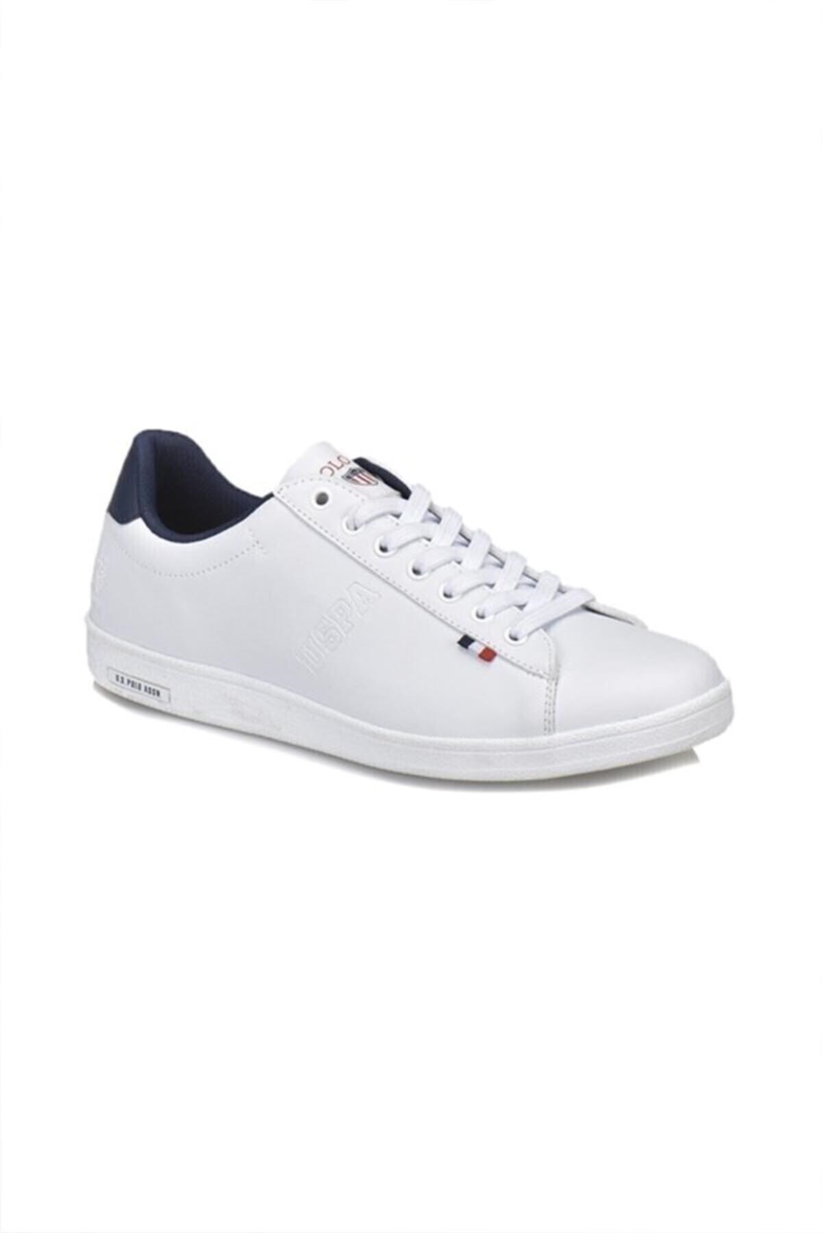 کفش U.S. Polo Assn. یو اس پولو کفش مردانه سفید FRANCO DHM 100548978 اورجینال - تصویر 1