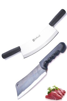 Et Satırı Kıyma Bıçağı 2'li Set Kemik Kırıcı GTR11-05