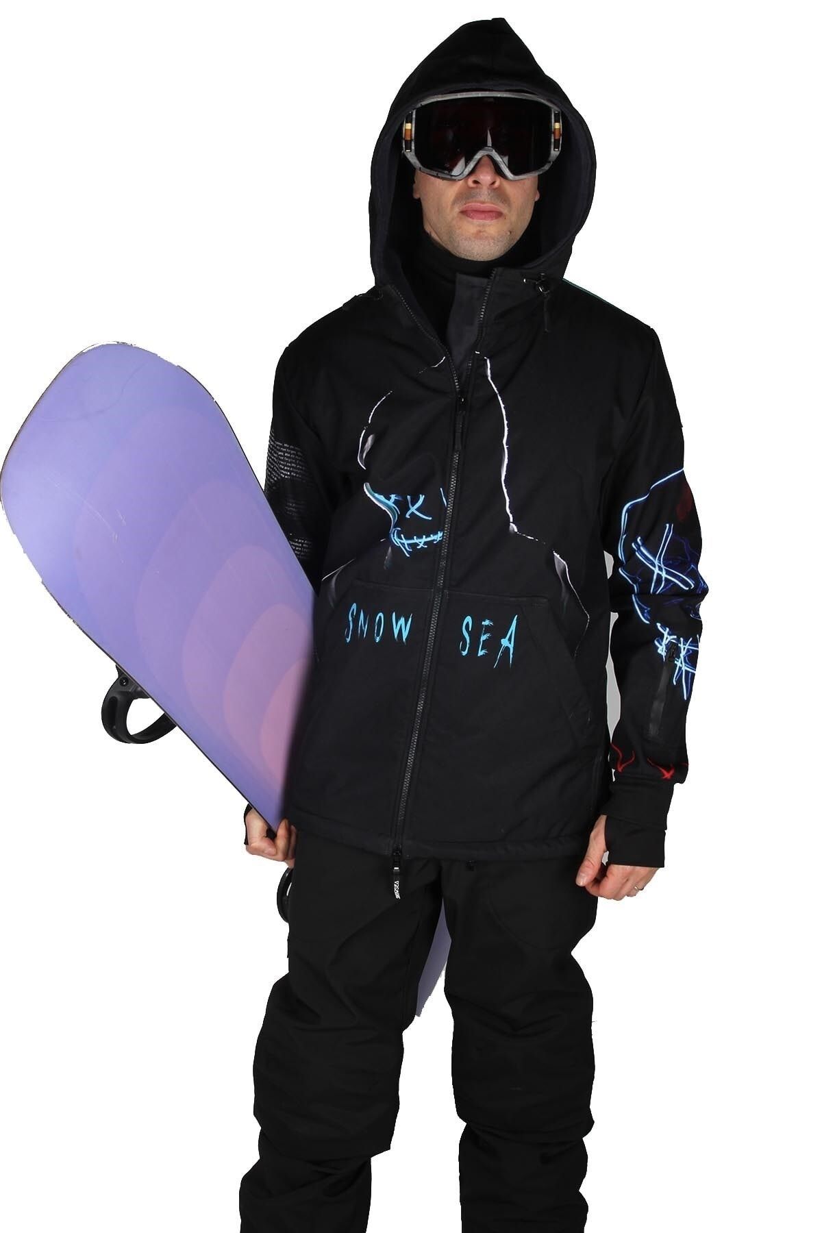 SNOWSEA Ss7940 Özel Tasarım Erkek Snowboard Ve Kayak Montu