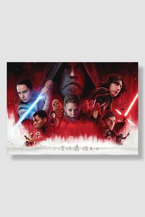 Star Wars Film Posteri Yüksek Kaliteli Kalın Parlak Kuşe Kağıdı FDDPS052