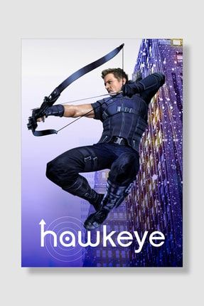 Marvel Hawkeye Dizi Posteri Yüksek Kaliteli Kalın Parlak Kuşe Kağıdı FDDPS047