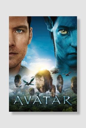 Avatar Film Posteri Yüksek Kaliteli Parlak Kuşe Kağıdı FDDPS058