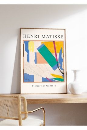 Henri Matisse Memory Of Oceania Çerçevesiz Poster ASDPS005