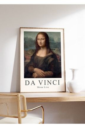 Leonardo Da Vinci Mona Lisa Çerçevesiz Poster ASDPS004
