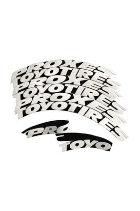 Yeni Ürün Orjinal Toyo Tires Proxes 3d Lastik Yazısı Garantili 4 Adet 96782