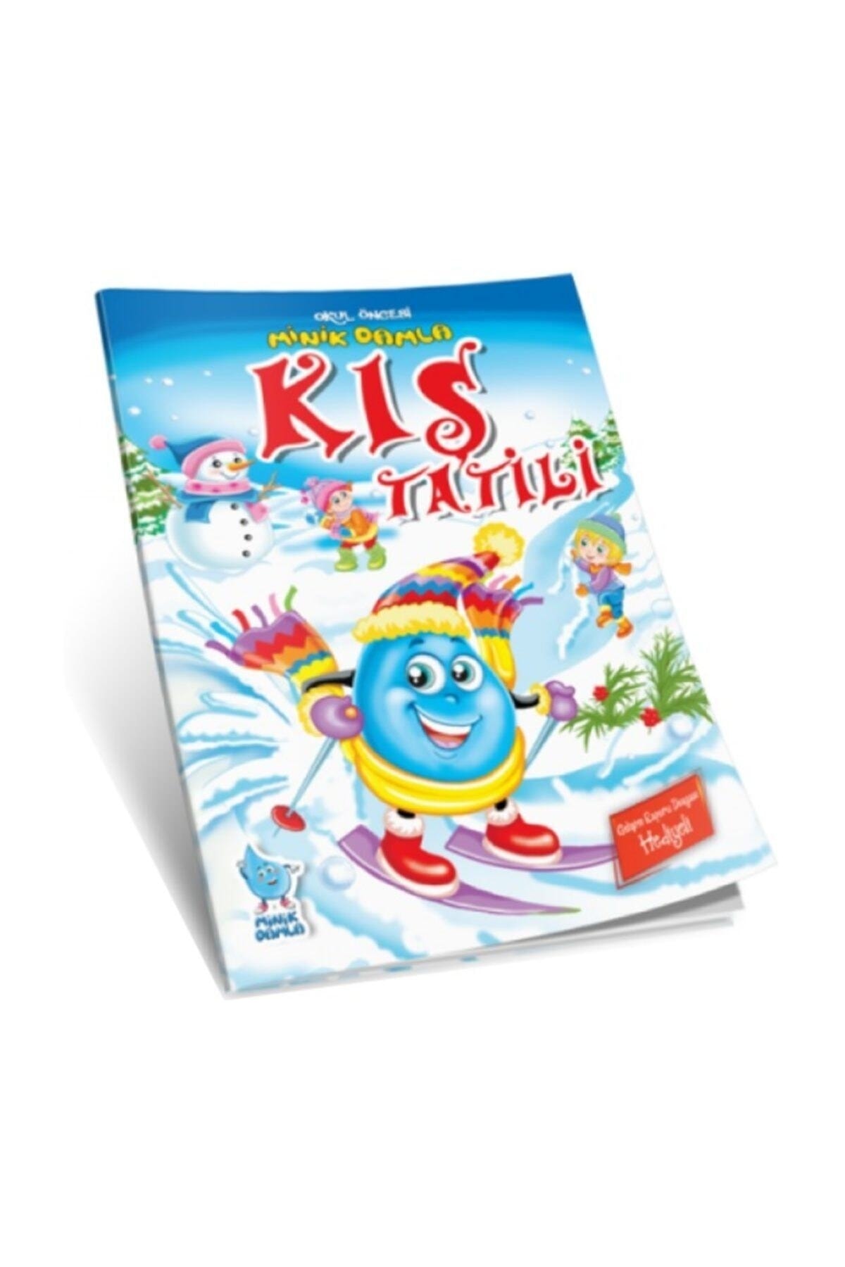 Genel Markalar Okul Öncesi Kış Tatil Kitabı - Minik Damla