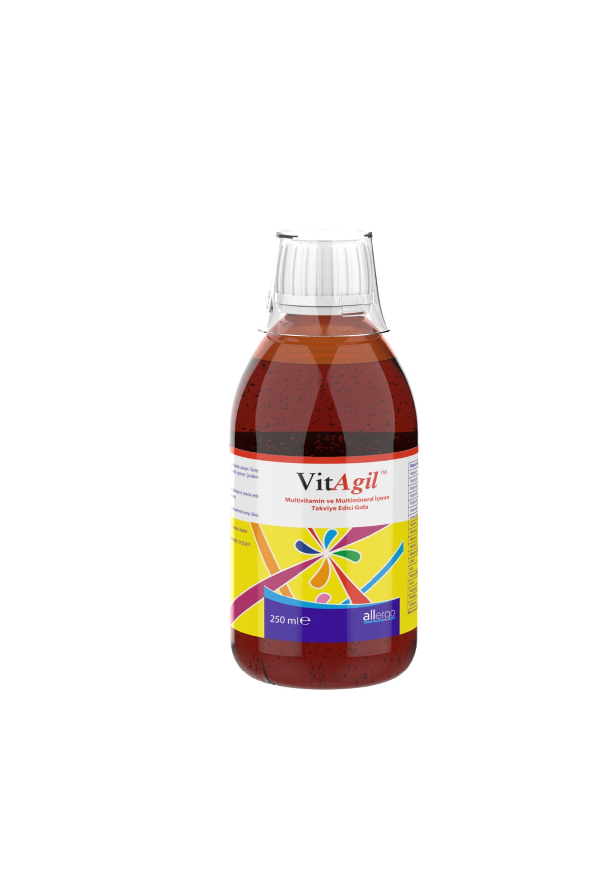 Allergo Vitagil Multivitamin Mineral Şurup 250 ml