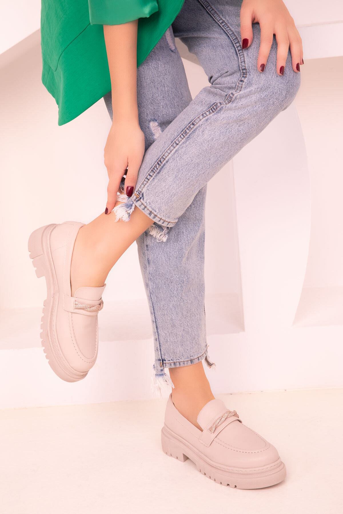 SOHO-Beige-Beige Women's Casual Shoes 17481 1