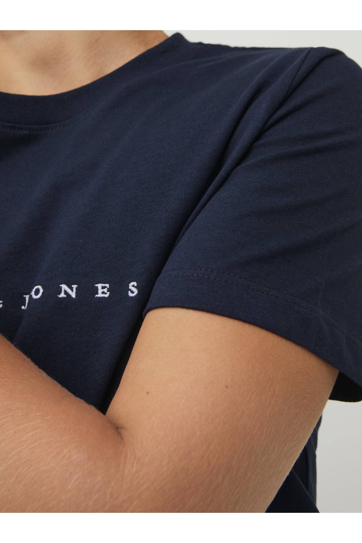 Jack & Jones تی شرت یقه خدمه لوگو - بچه گانه