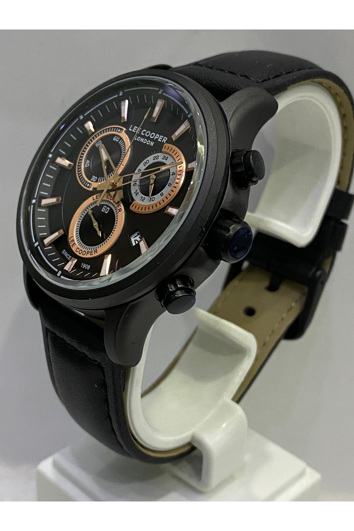 ساعت مردانه مشکی لی کوپرLee Cooper | LGVN11 اورجینال - تصویر 4