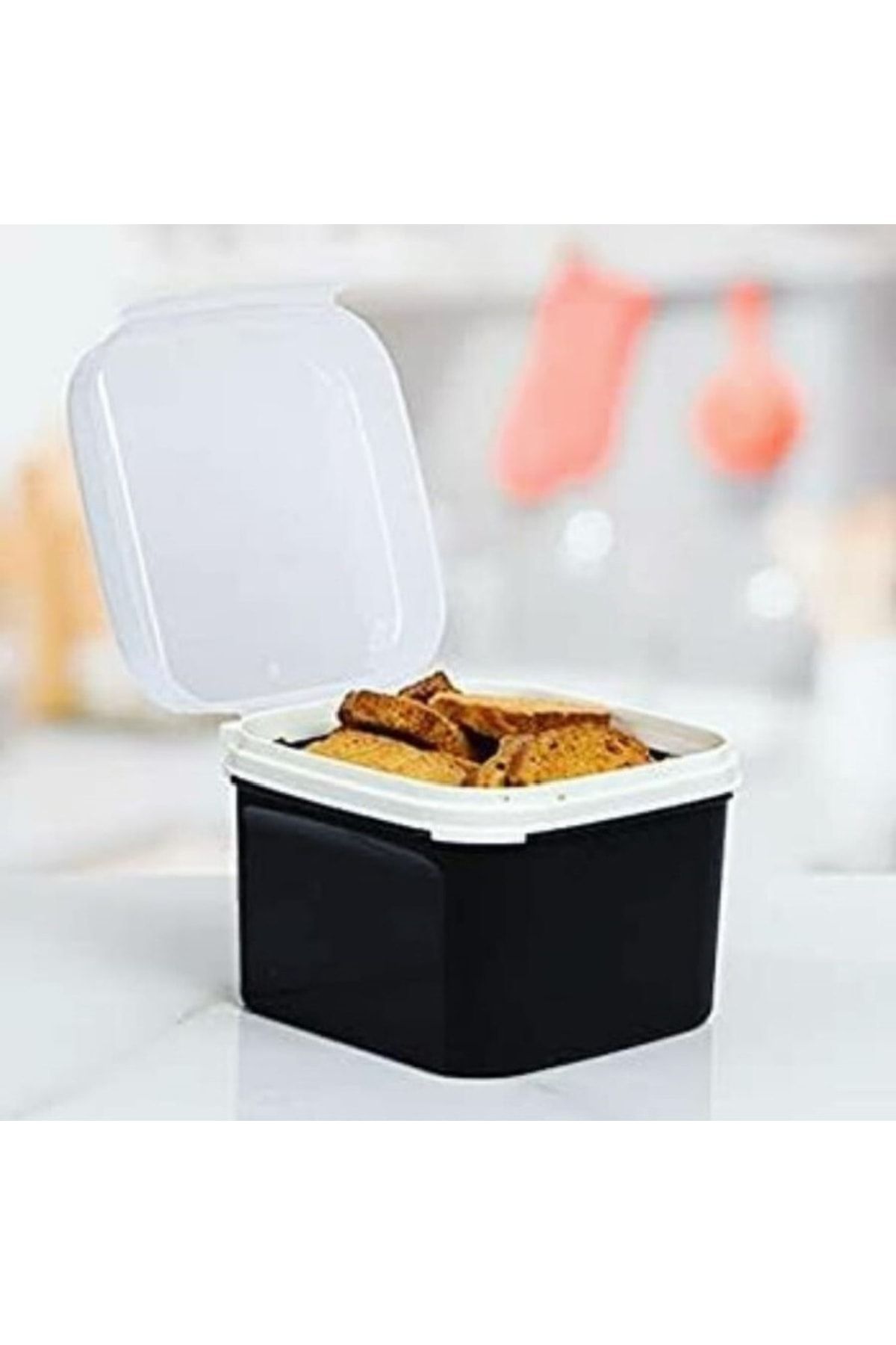 Tupperware-Special Square 2.6 Lt Black Multi-Purpose Storage Container 3