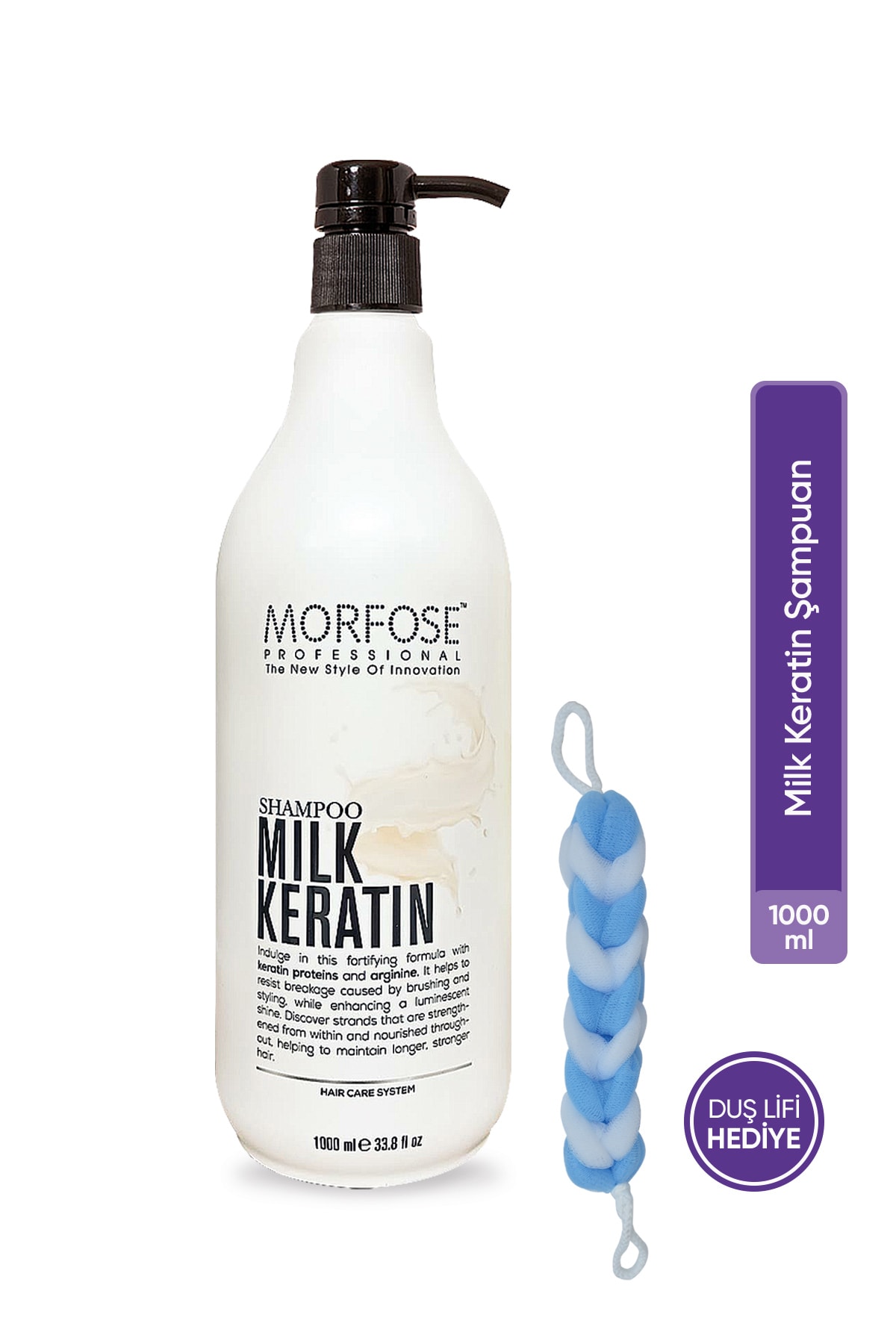 Morfose Milk Keratin Şampuan 1000 Ml