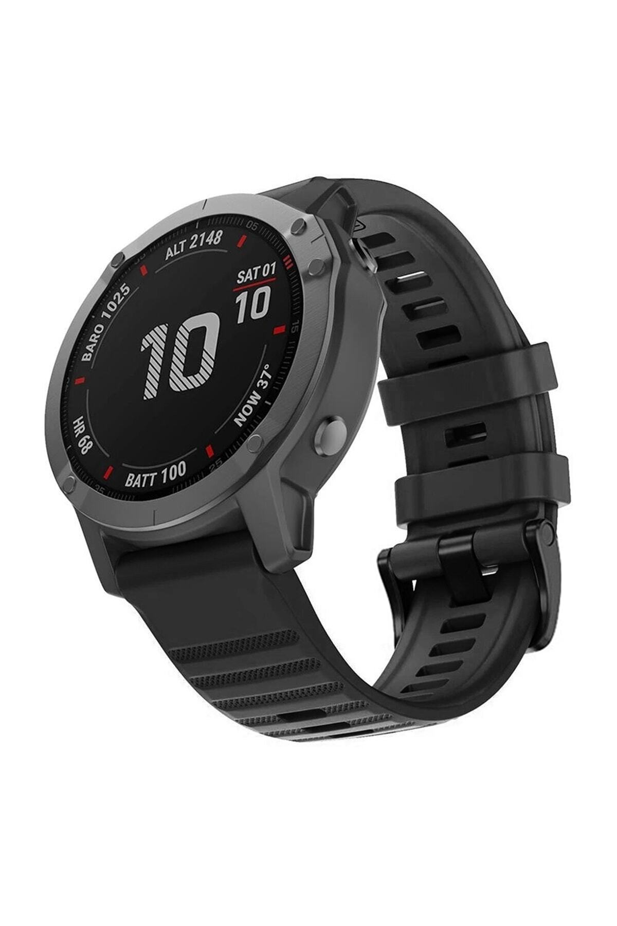 Microsonic Garmin Fenix 5X Plus Titanium Kordon Quick Fit Strap
