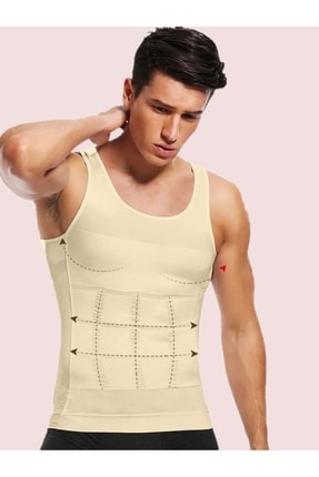 MİSTİRİK Toscana Extra Karın Ve Göbek Sıkılaştırıcı Atlet Korse Ten Renk