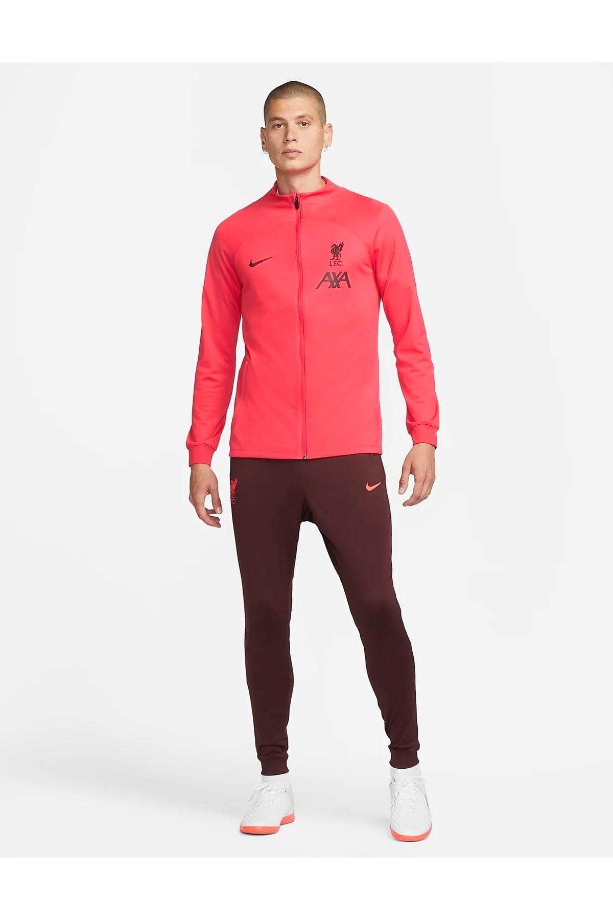 Nike Liverpool F.c. Strike Men s Dri f t Football Tracksuit Jacket
