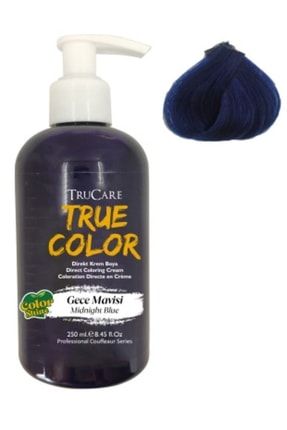 Truecolor Saç Boyası Gece Mavi 250 Ml trcr123