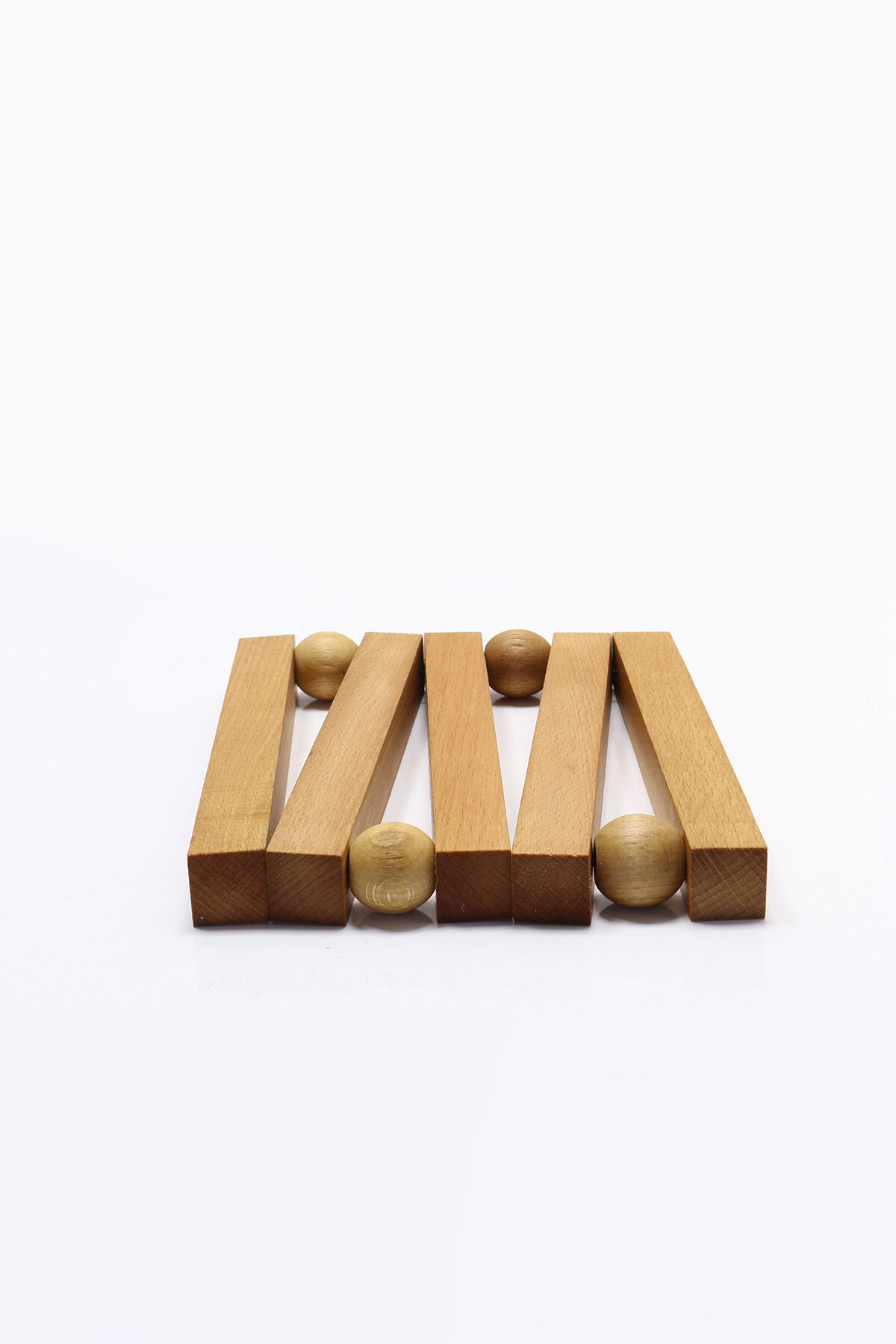 Monchi Ahşap Nihale, Doğal Kayın Ağacı Tencere, Tava, Çaydanlık Altlığı