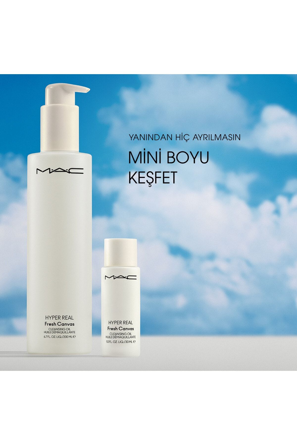Mac روغن پاک کننده آرایش و پوست Hyper Real™ حفظ تعادل رطوبت پوست 200 میل