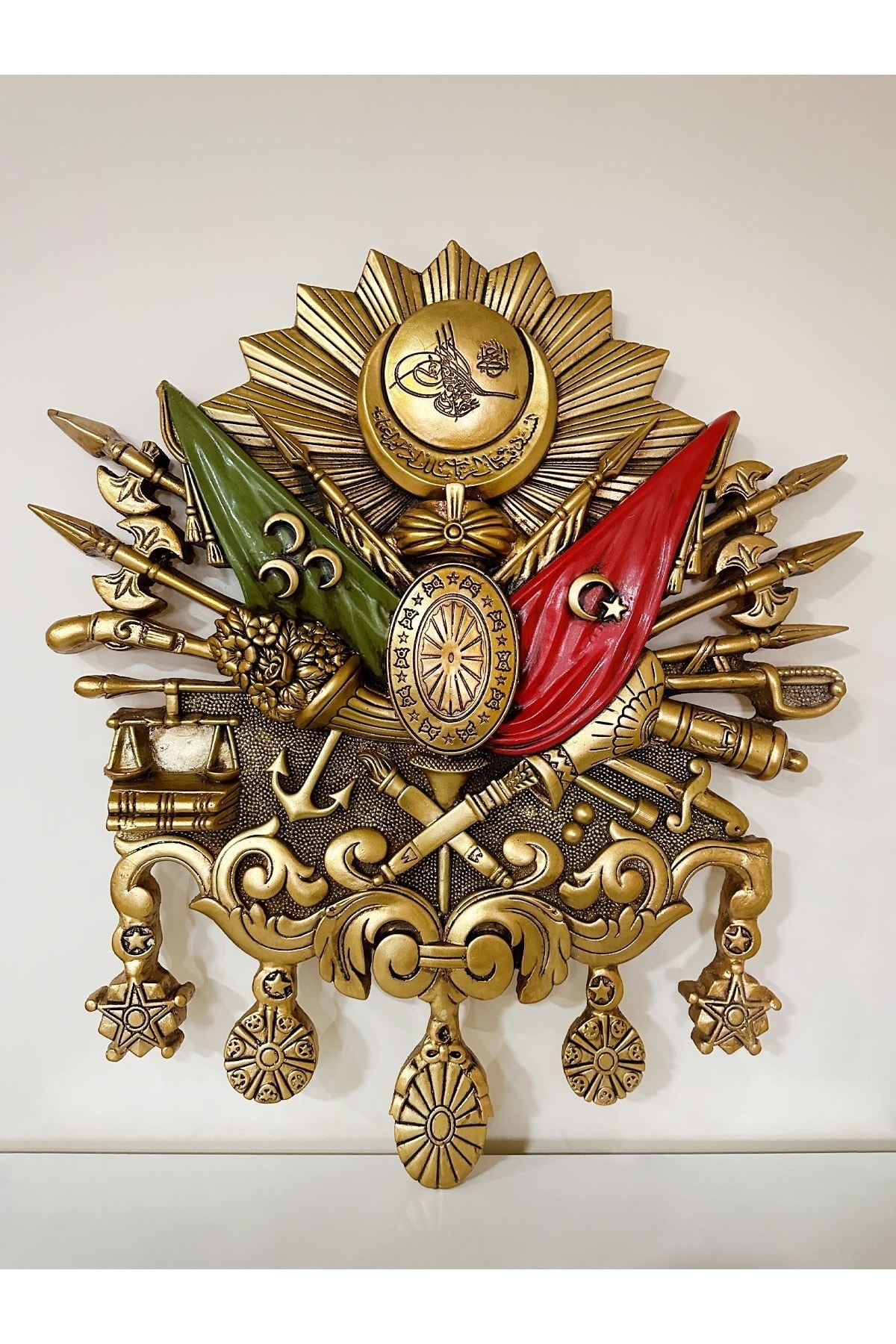 Karplus Dekoratif Gold Renk Osmanlı Tuğrası