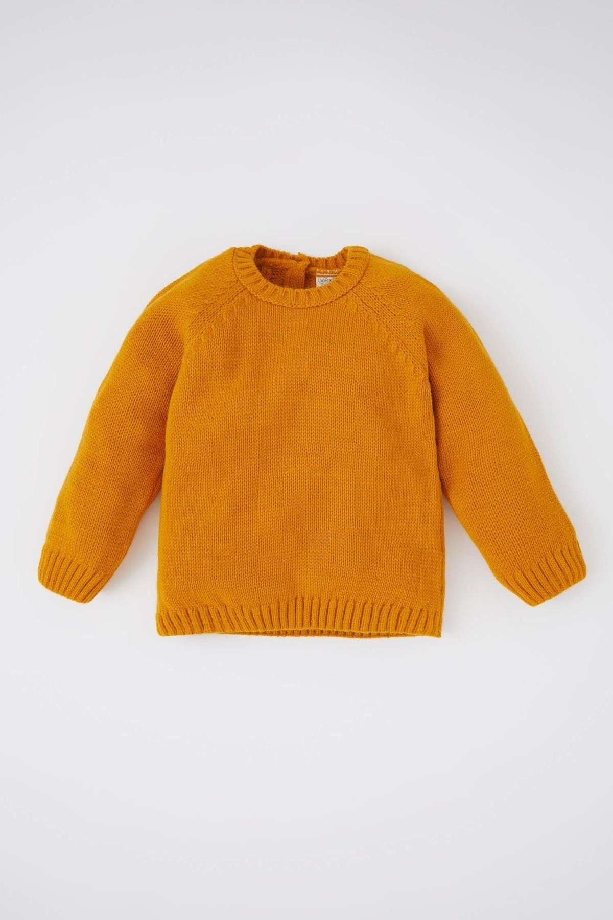 Baby boy sale mustard jumper